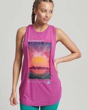 feather weight running tank top