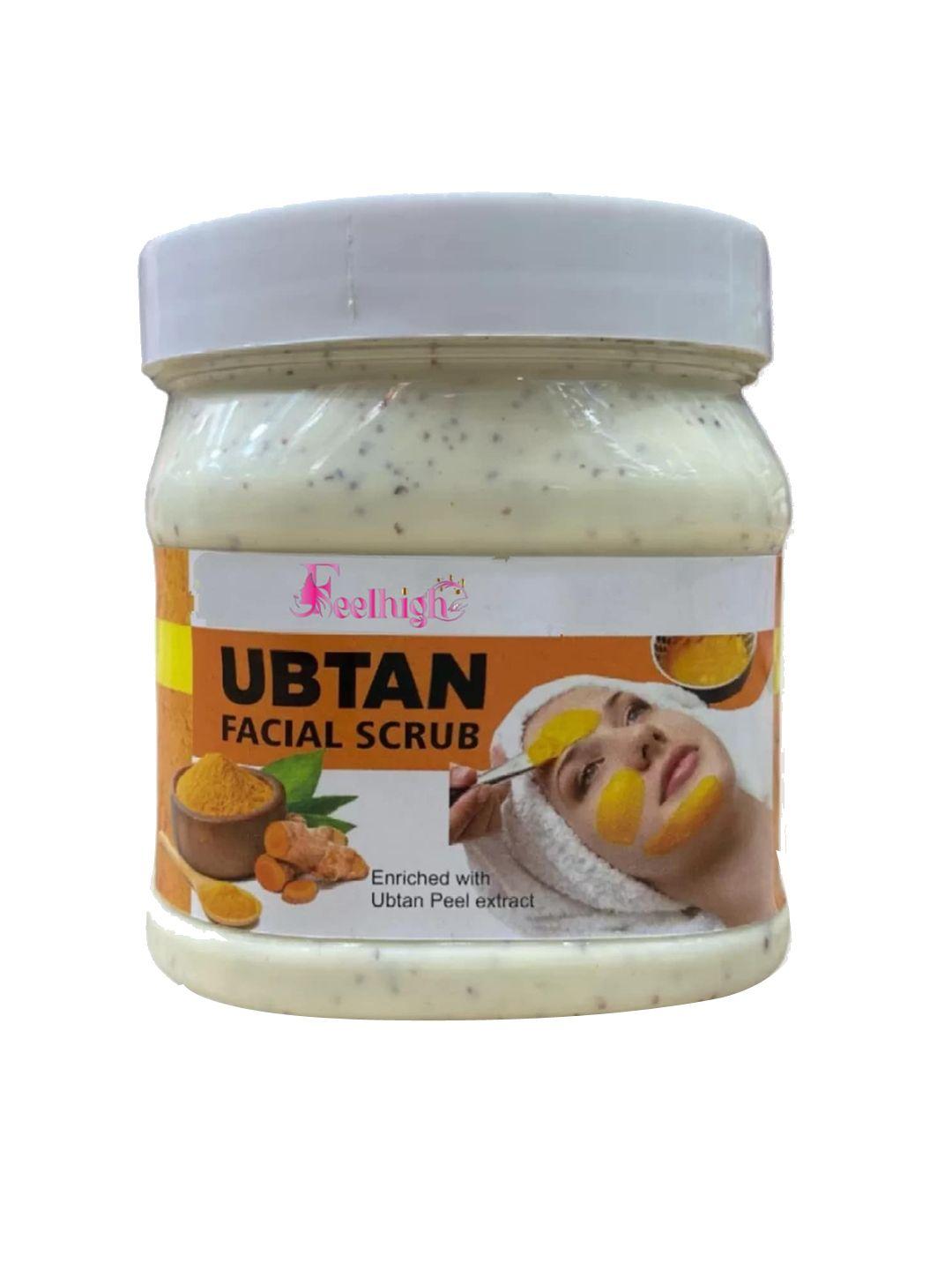 feelhigh ubtan facial scrub for tan removal - 500ml