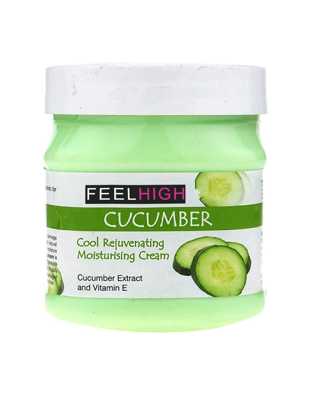 feelhigh cucumber cool rejuvenating moisturizing face & body cream 500ml