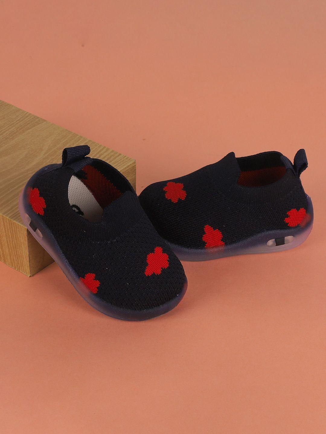 feetwell shoes kids printed slip-on sneakers