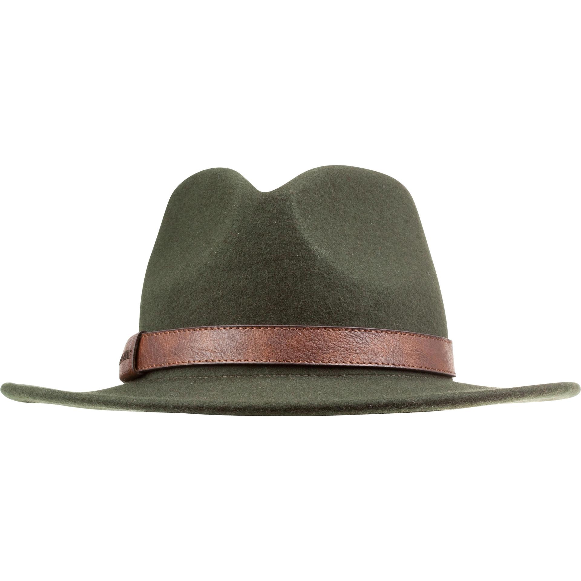 felt hat green