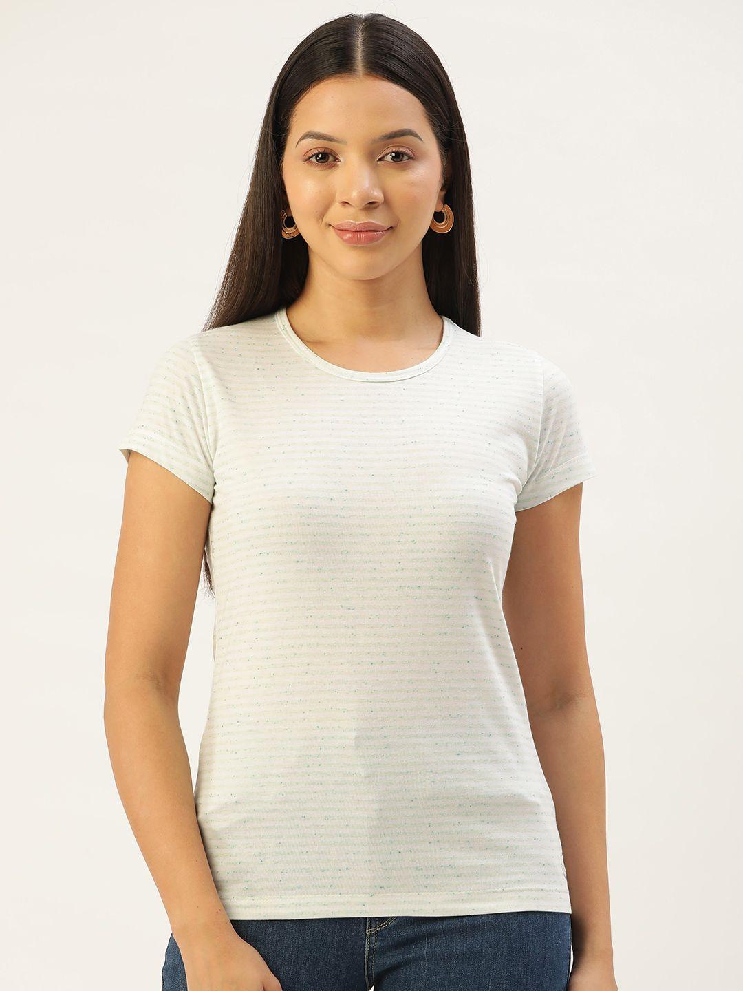 femea horizontally striped t-shirt