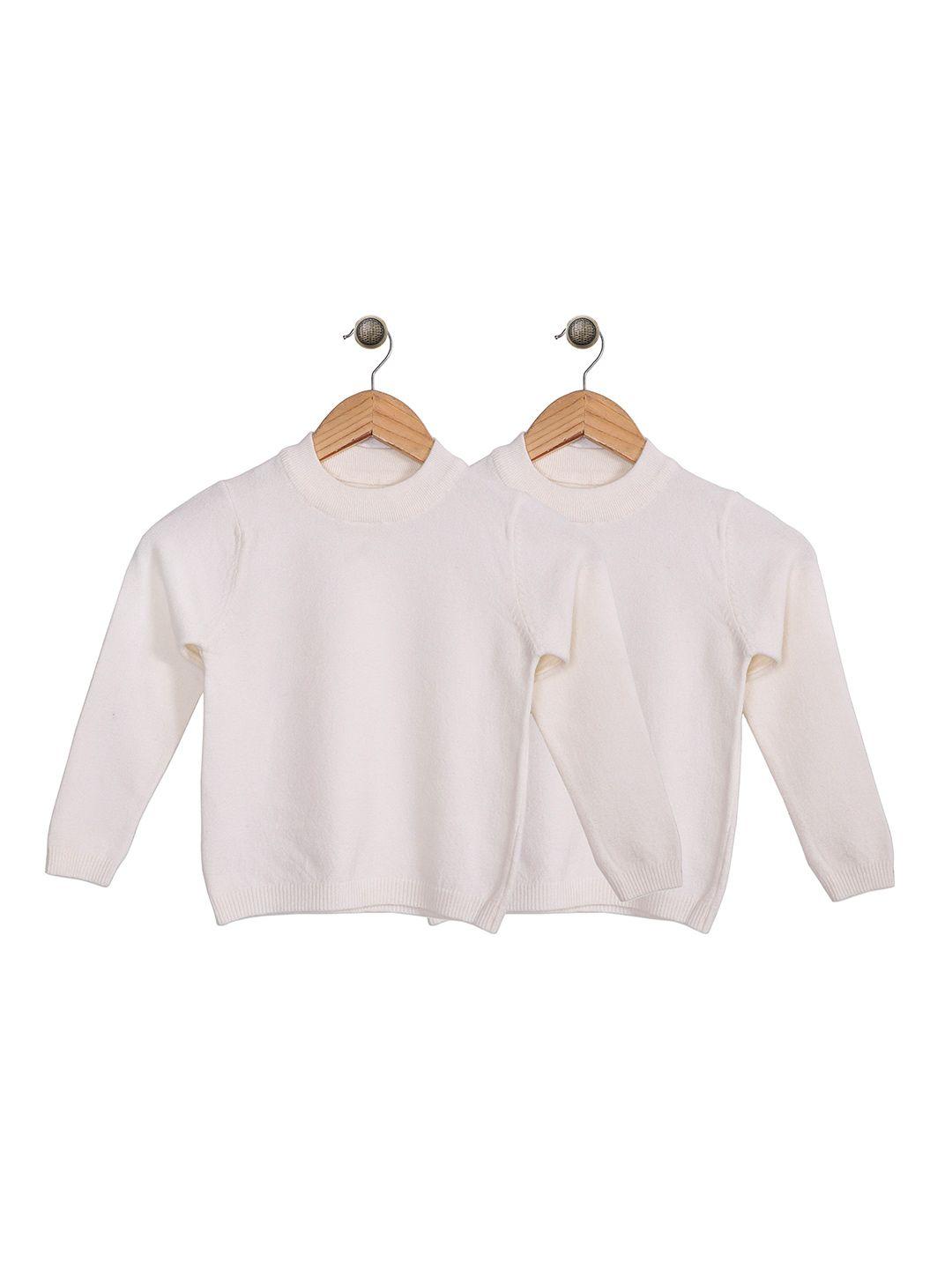 femea kids pack of 2 off white pullover