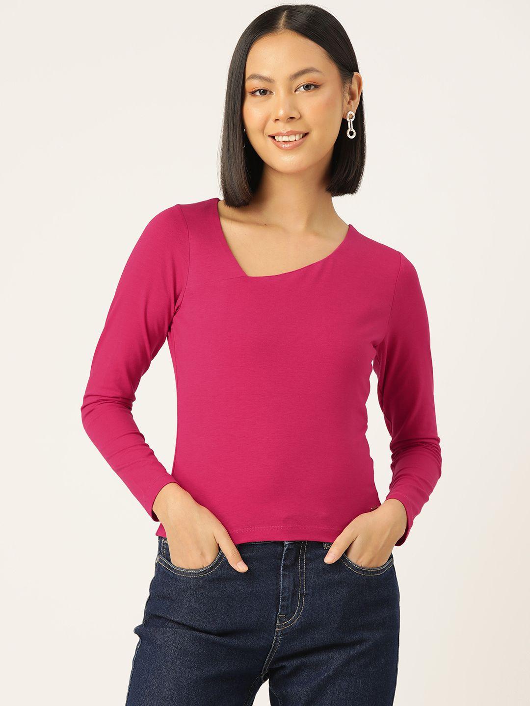 femea women solid regular top