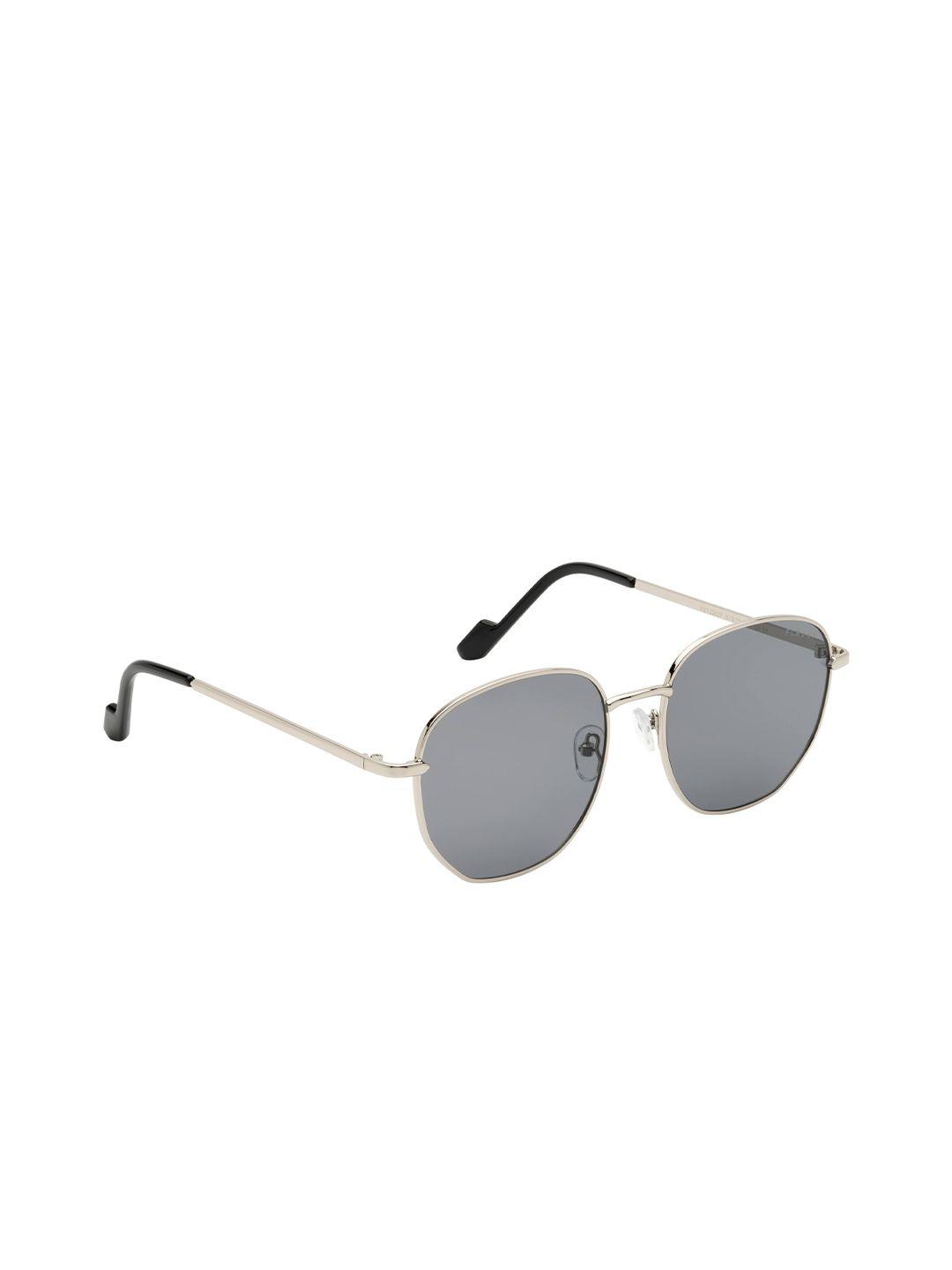 femina flaunt women grey lens & silver-toned other sunglasses with uv protected lens