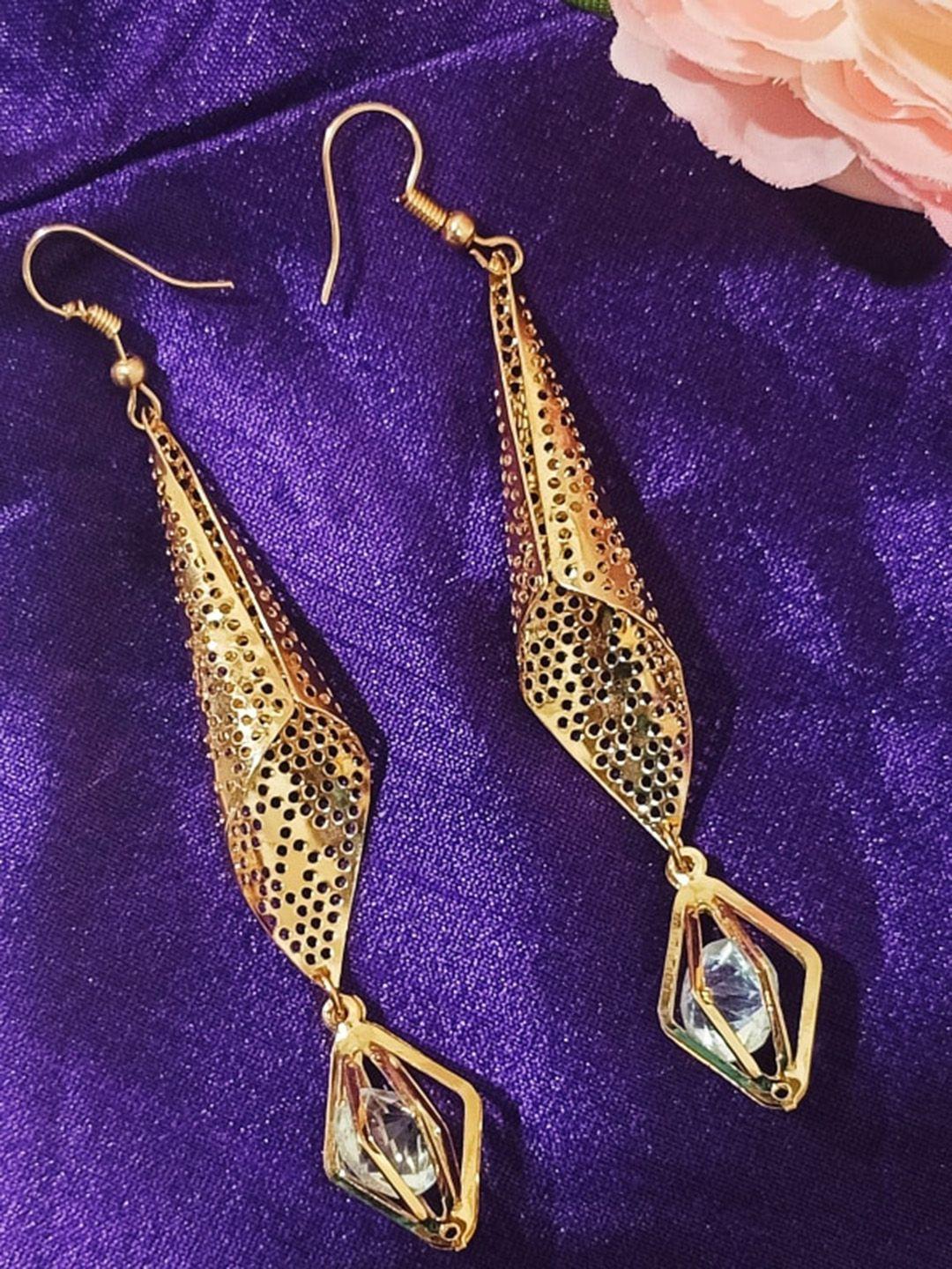 femmibella geometric drop earrings