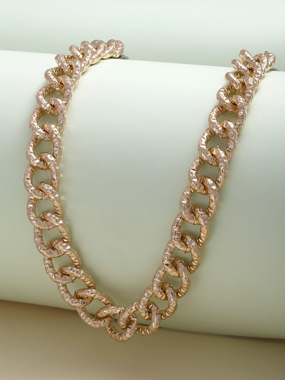 ferosh gold-toned choker necklace