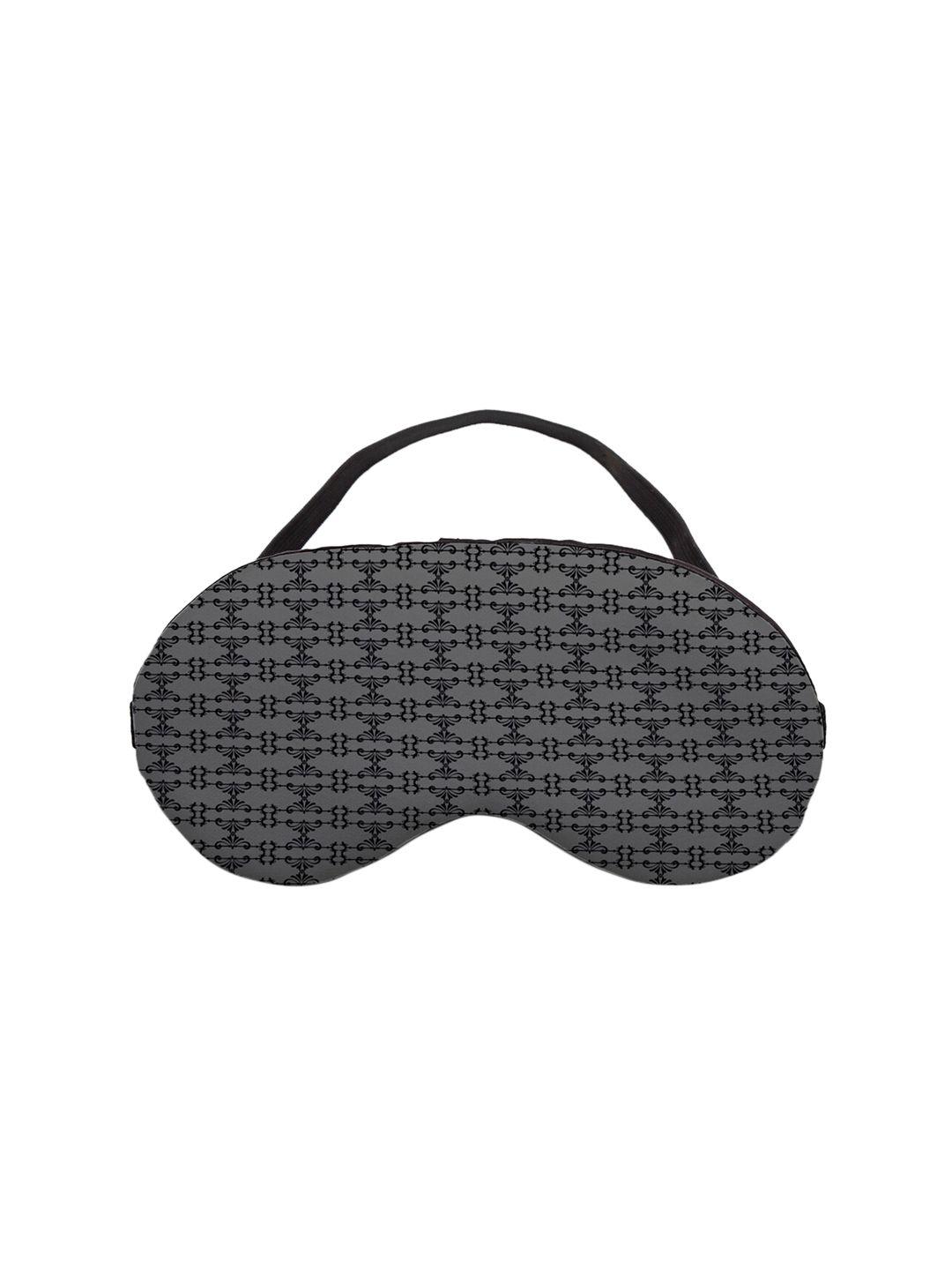 ferosh grey patterned eye mask