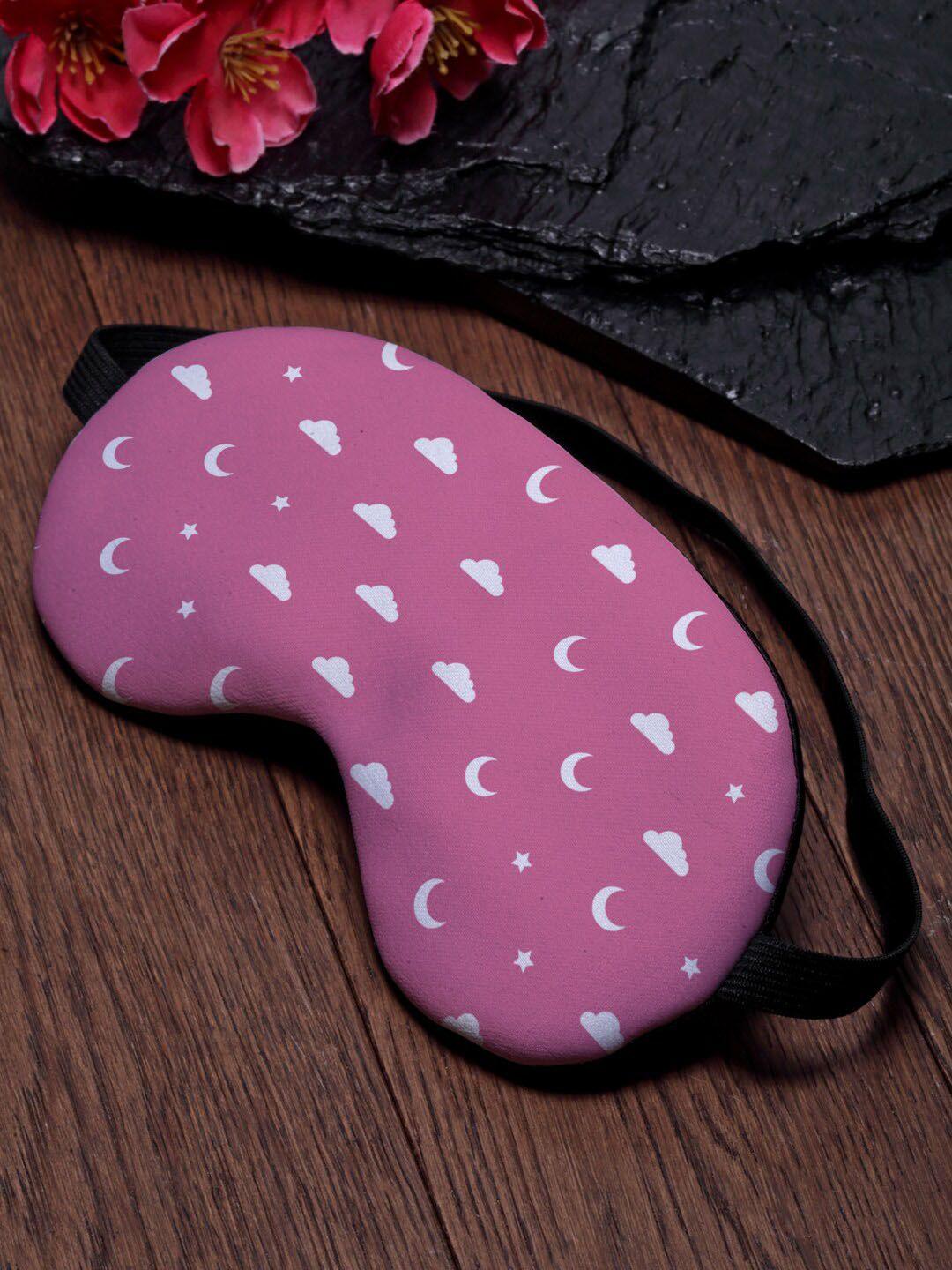 ferosh unisex purple cute clouds eye mask