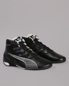 ferrari carbon cat mid-top shoes