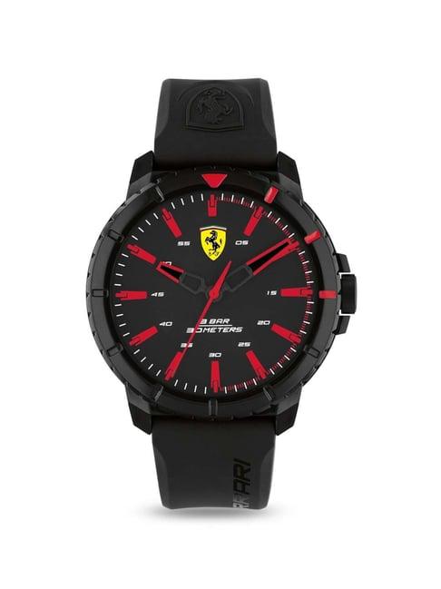 ferrari 0830903 forza evo analog watch for men