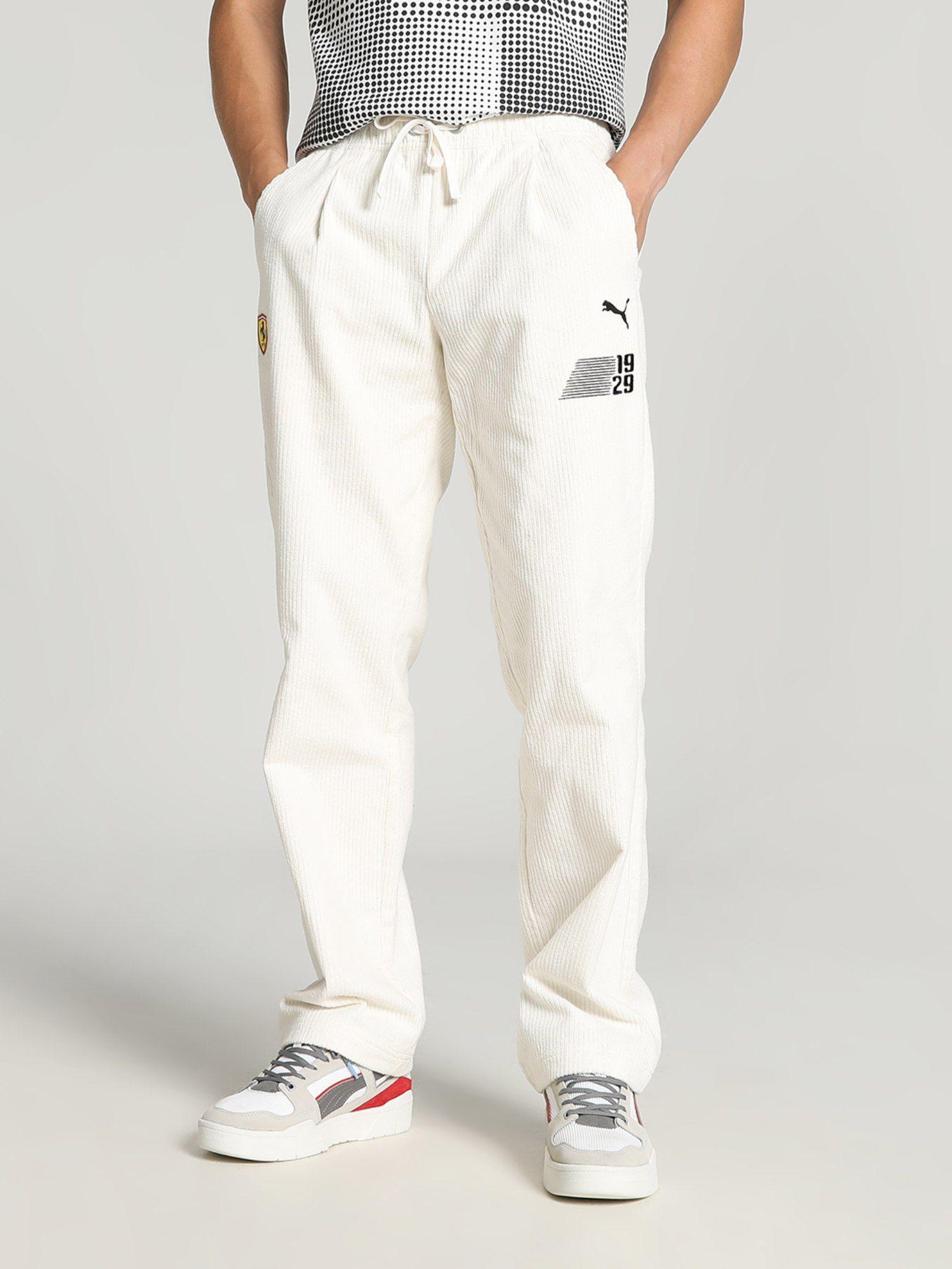 ferrari race gc men white sweatpants