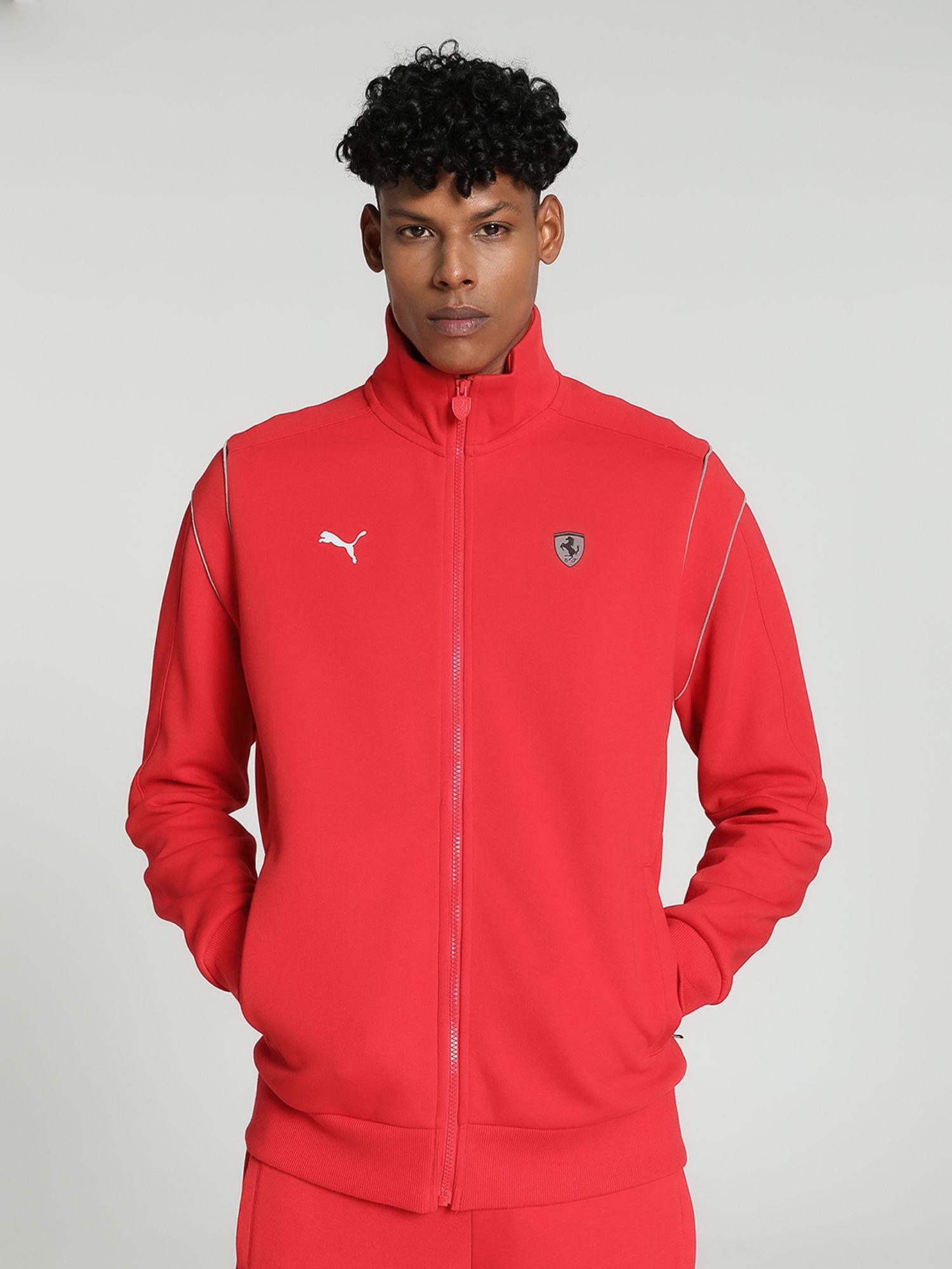 ferrari style mt7 mens red jacket