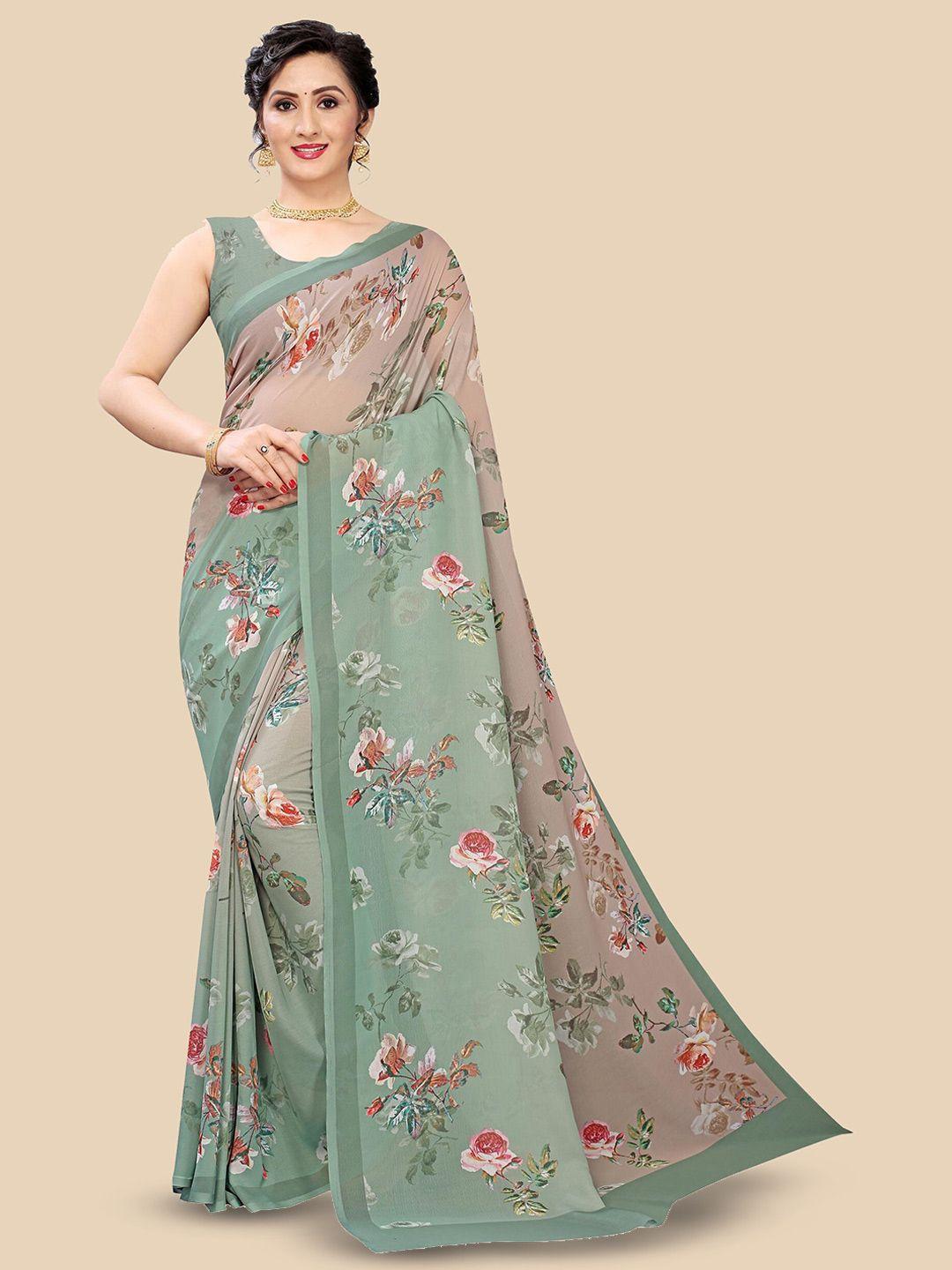 fevinaa floral printed saree