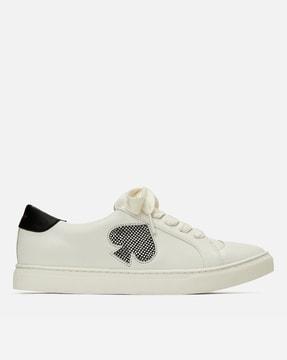 fez glitz lace-up sneakers