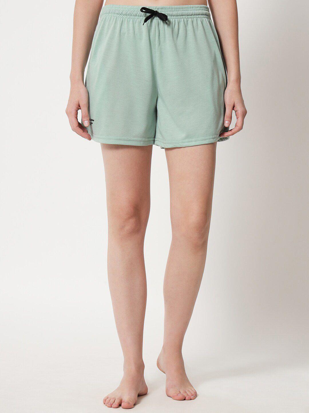 fflirtygo women green shorts