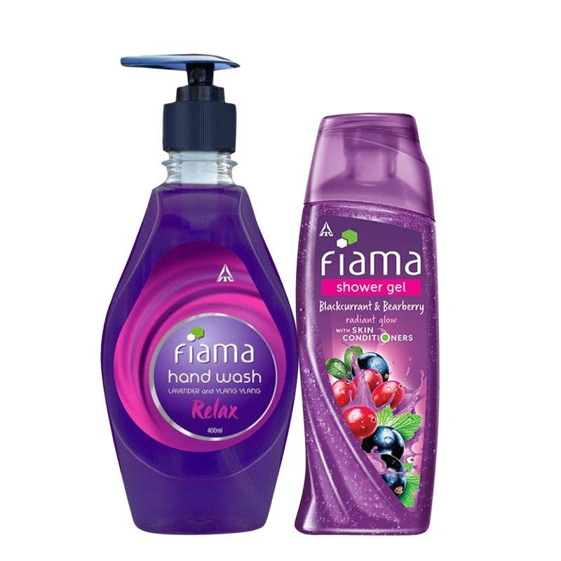 fiama exotic shower gel & hand wash combo