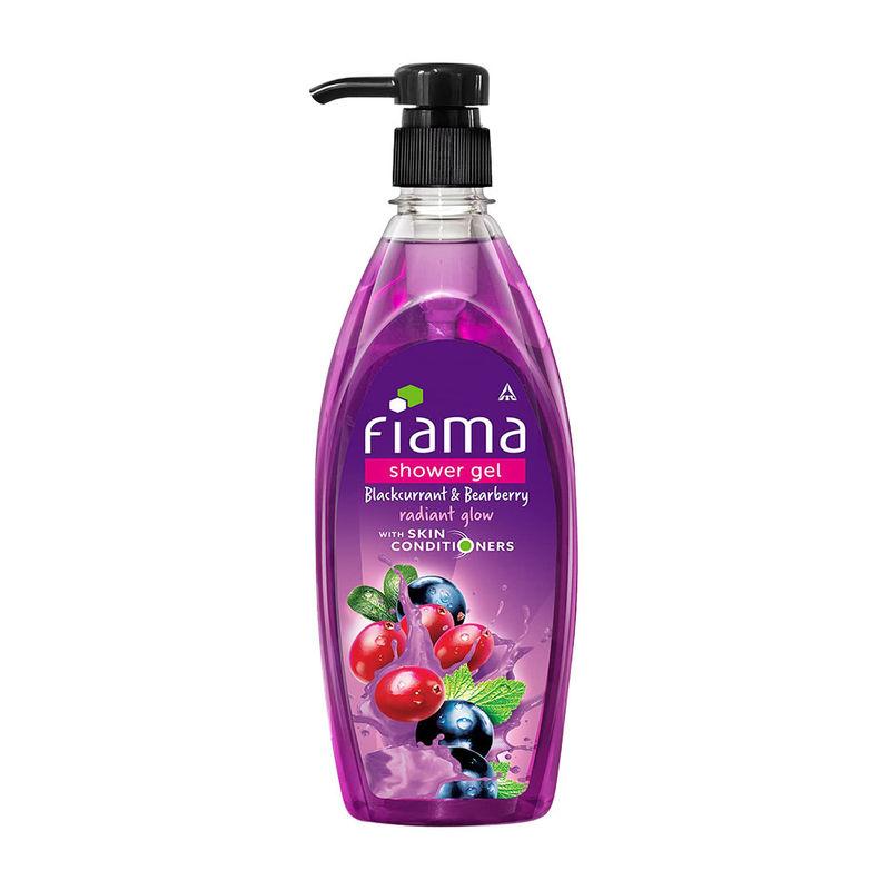 fiama radiant glow blackcurrant & bearberry shower gel