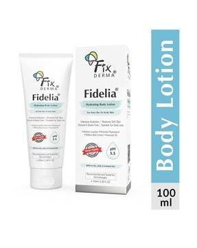 fidelia hydrating body lotion for very dry to scaly skin