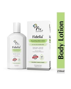 fidelia nourishing body lotion for very dry skin