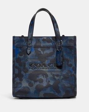 field camo print medium tote bag