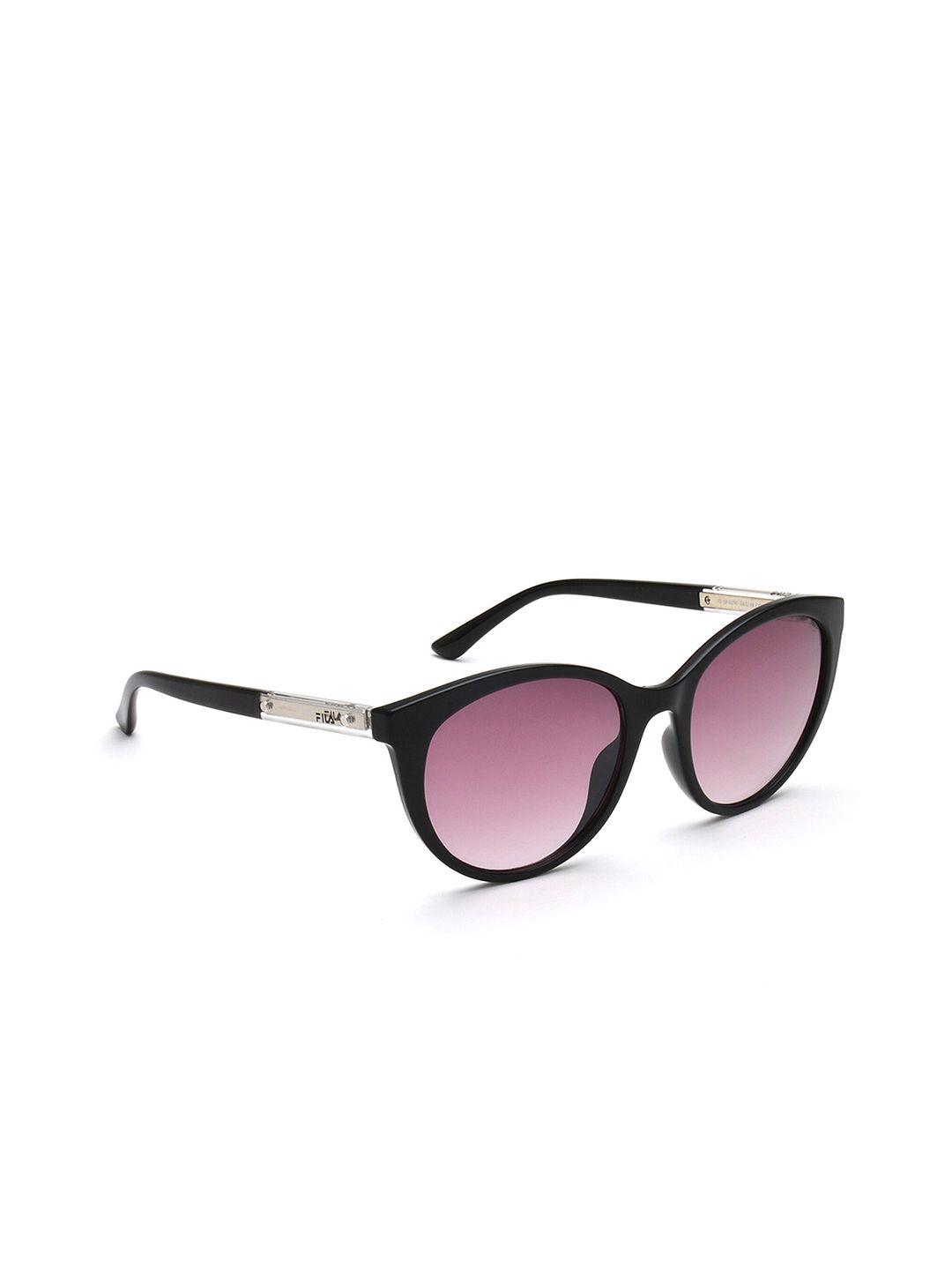 fila women uv protected lens oval sunglasses sfi227k54700sg