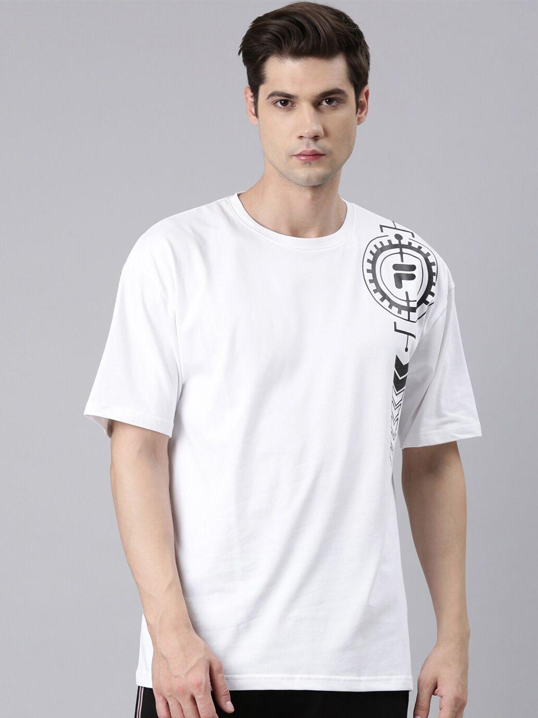 fila graphic printed organic cotton t-shirt