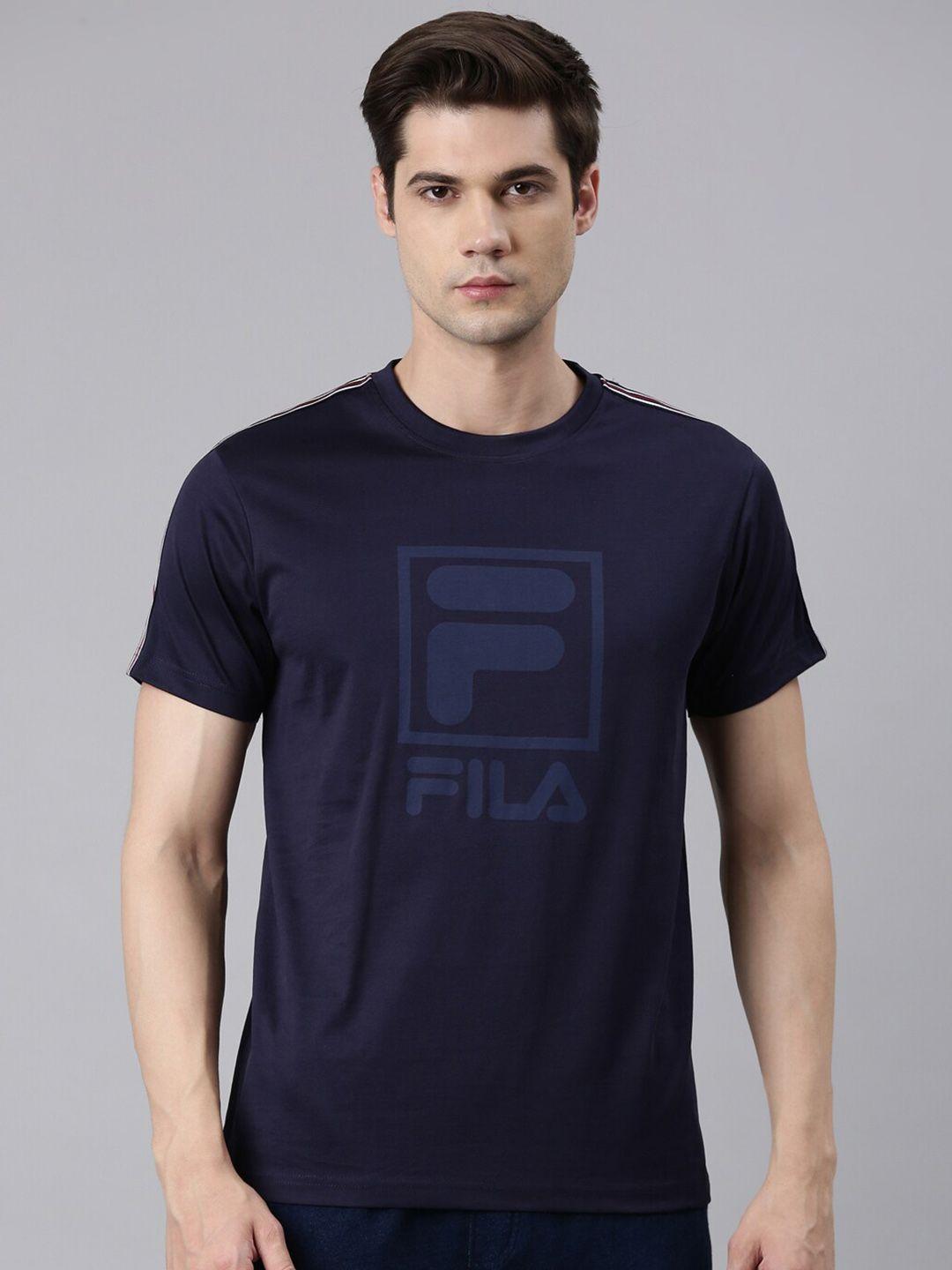 fila graphic printed organic cotton t-shirt