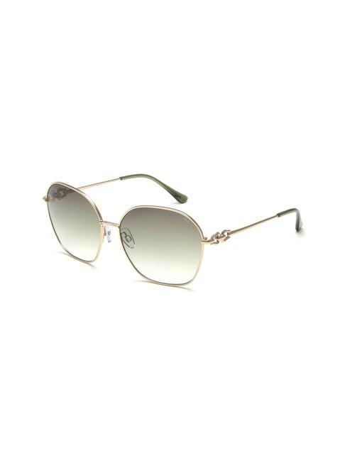 fila green square sunglasses for women