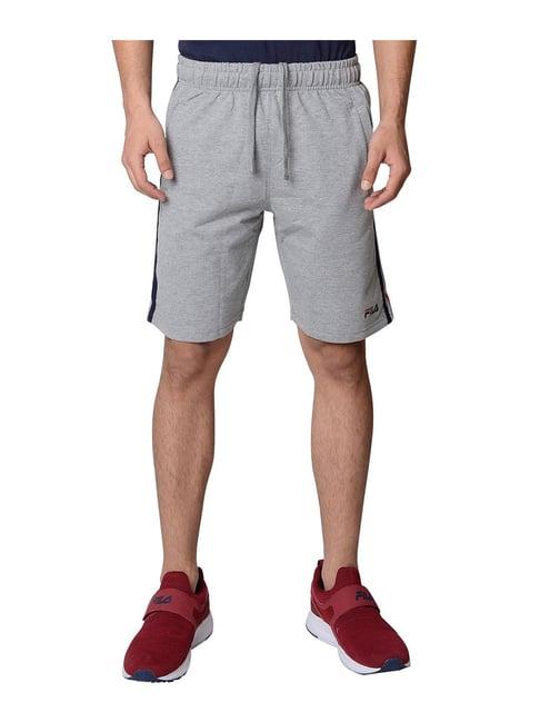 fila grey cotton shorts