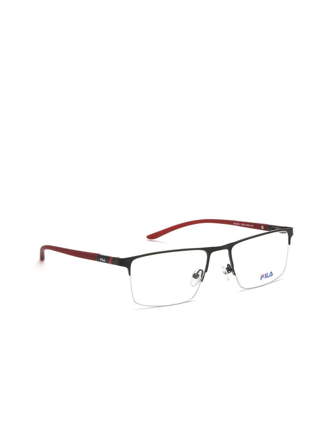 fila half rim square frames