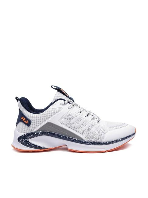 fila men's alexis white running shoes