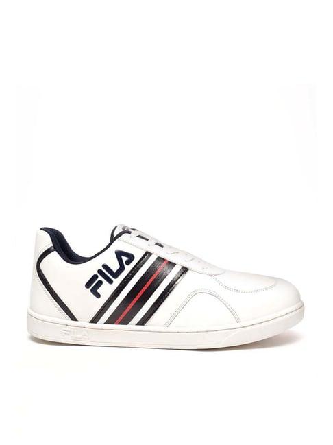 fila men's thomson white casual sneakers