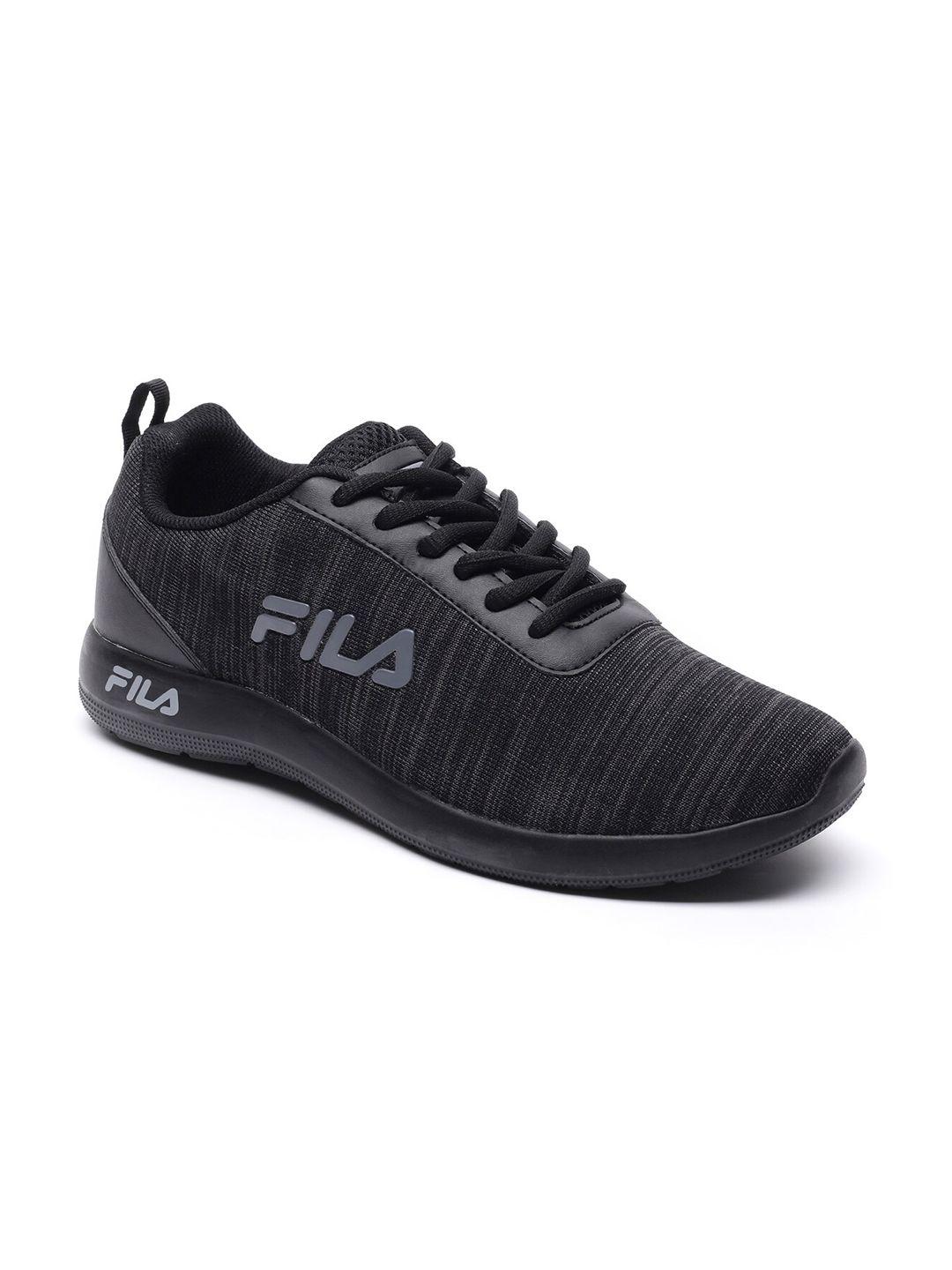 fila men charcoal running non-marking sport baldor plus shoes