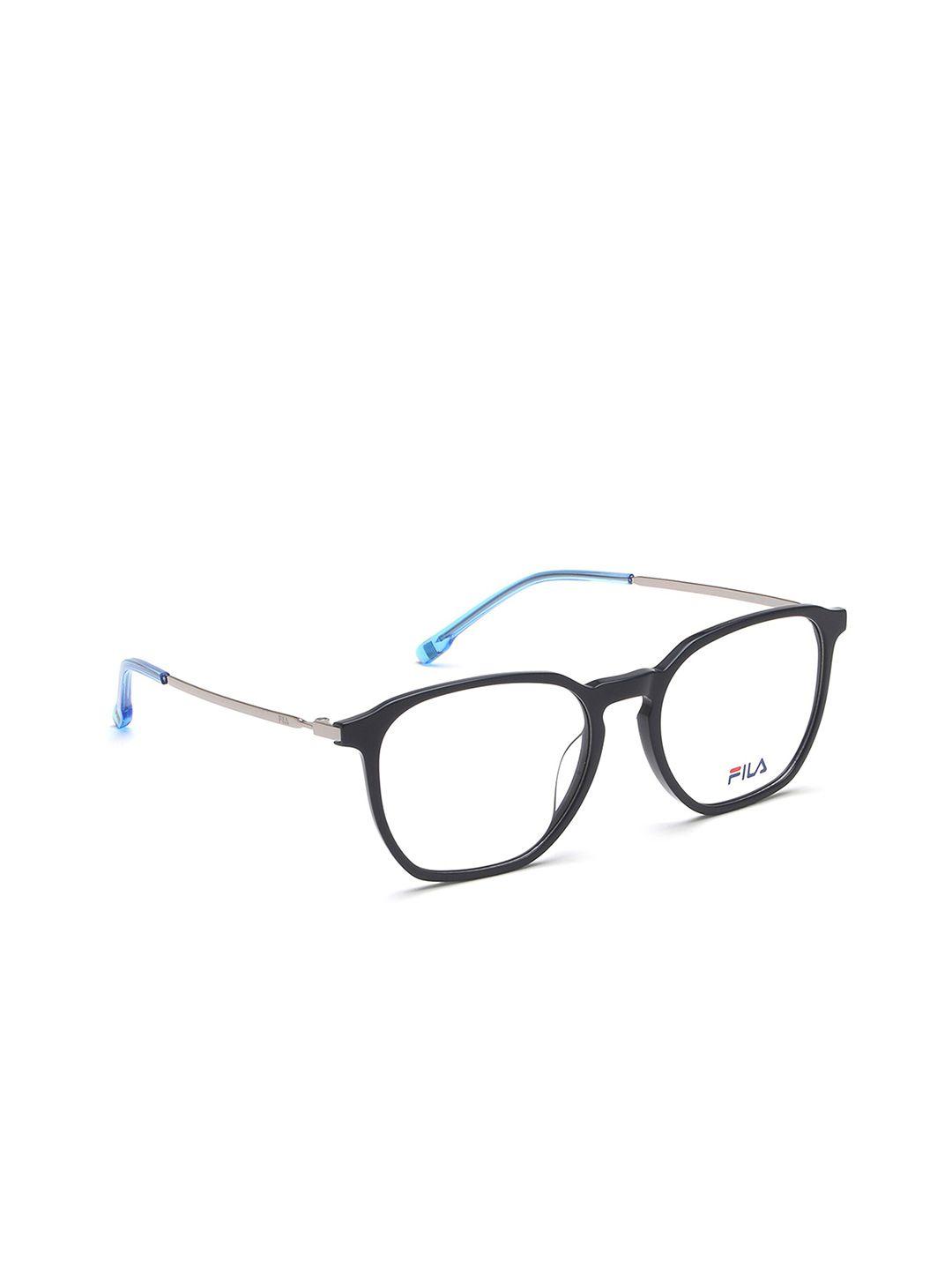 fila men grey full rim square frames