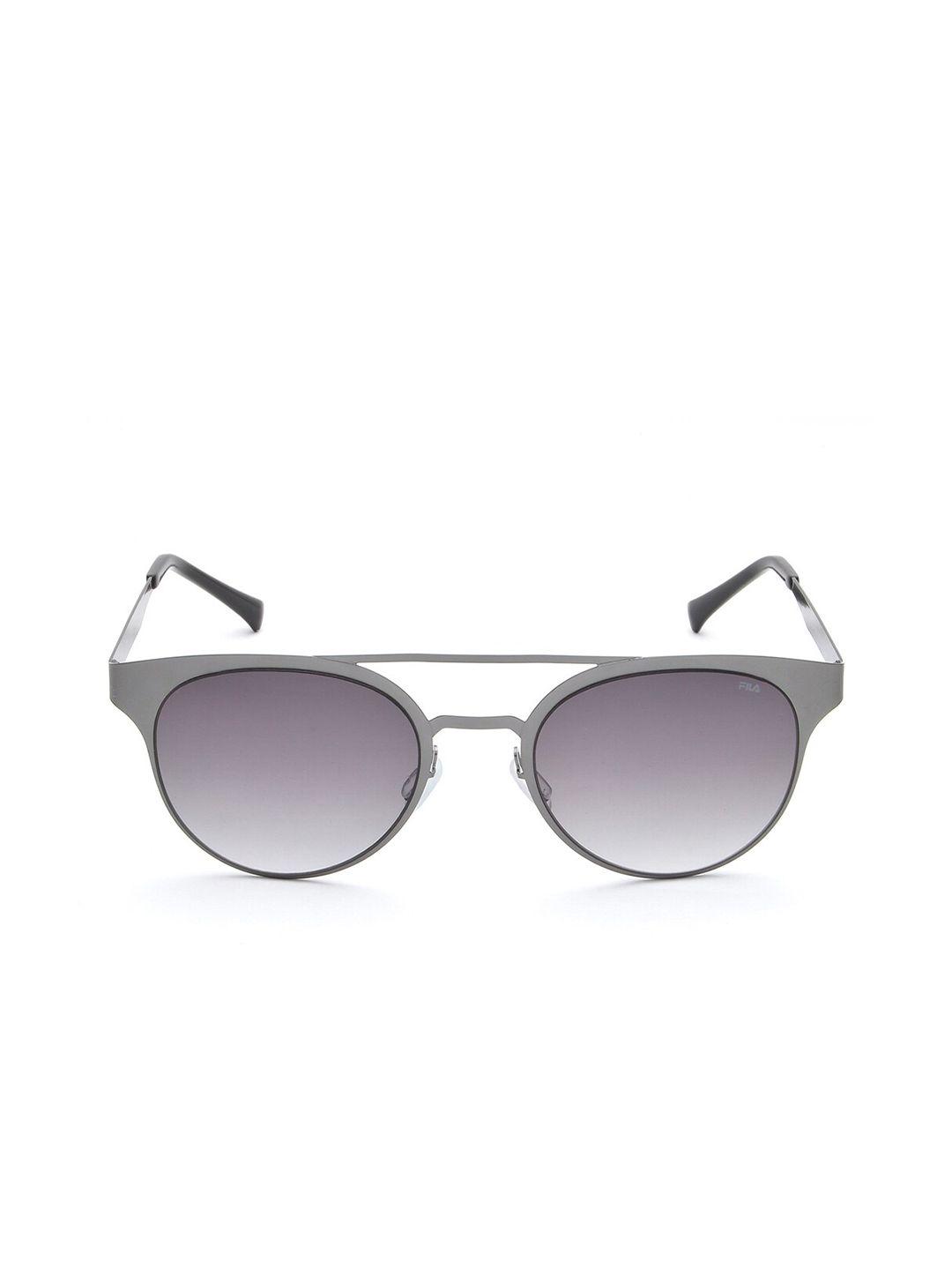 fila men round sunglasses with uv protected lens sf9745k52579sg