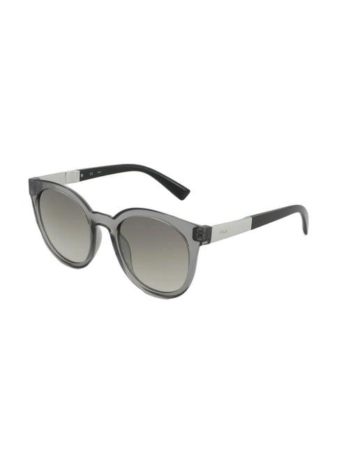 fila sf9197k53885wsg grey round sunglasses