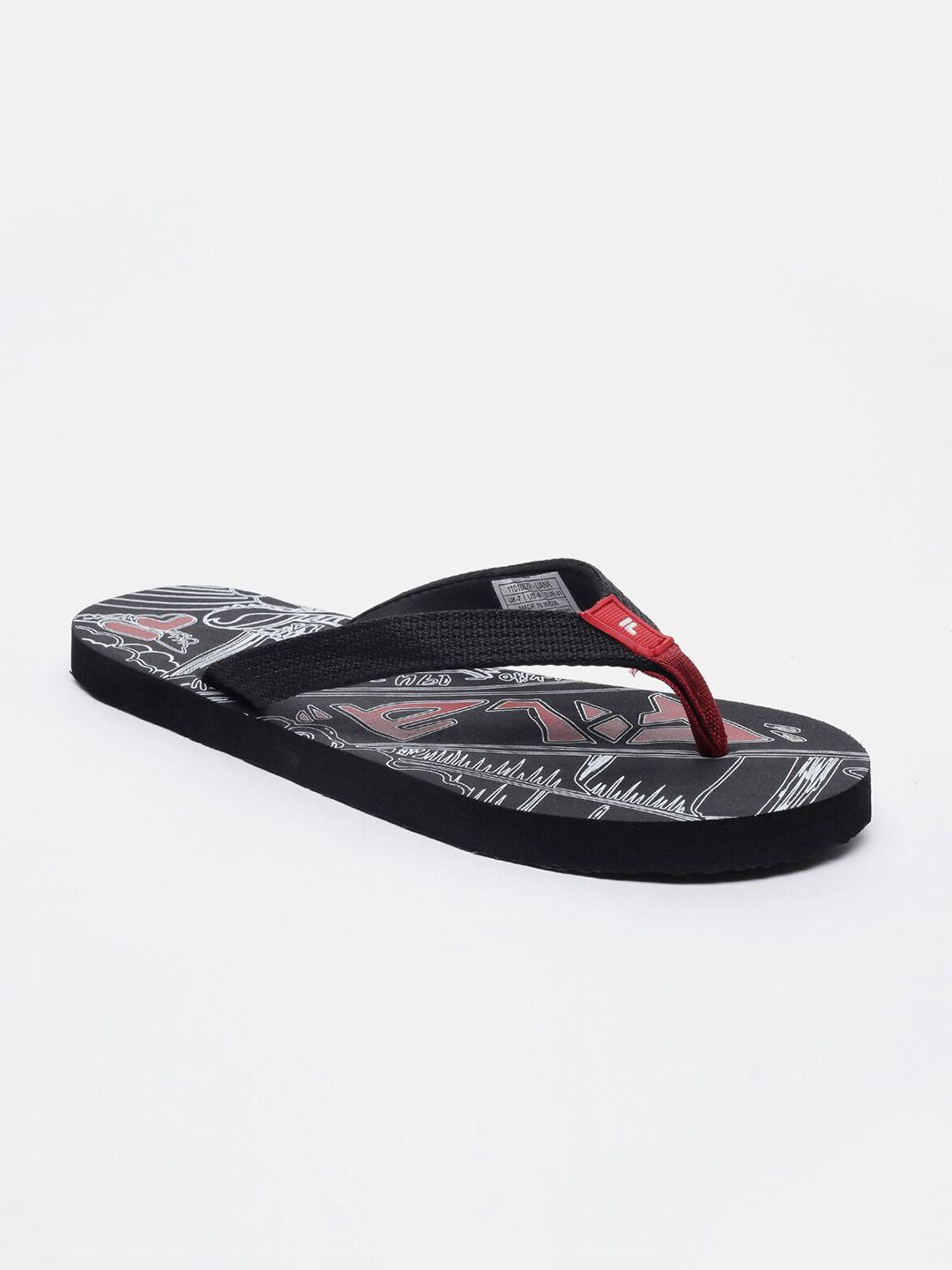 fila unisex printed rubber liana thong flip-flops