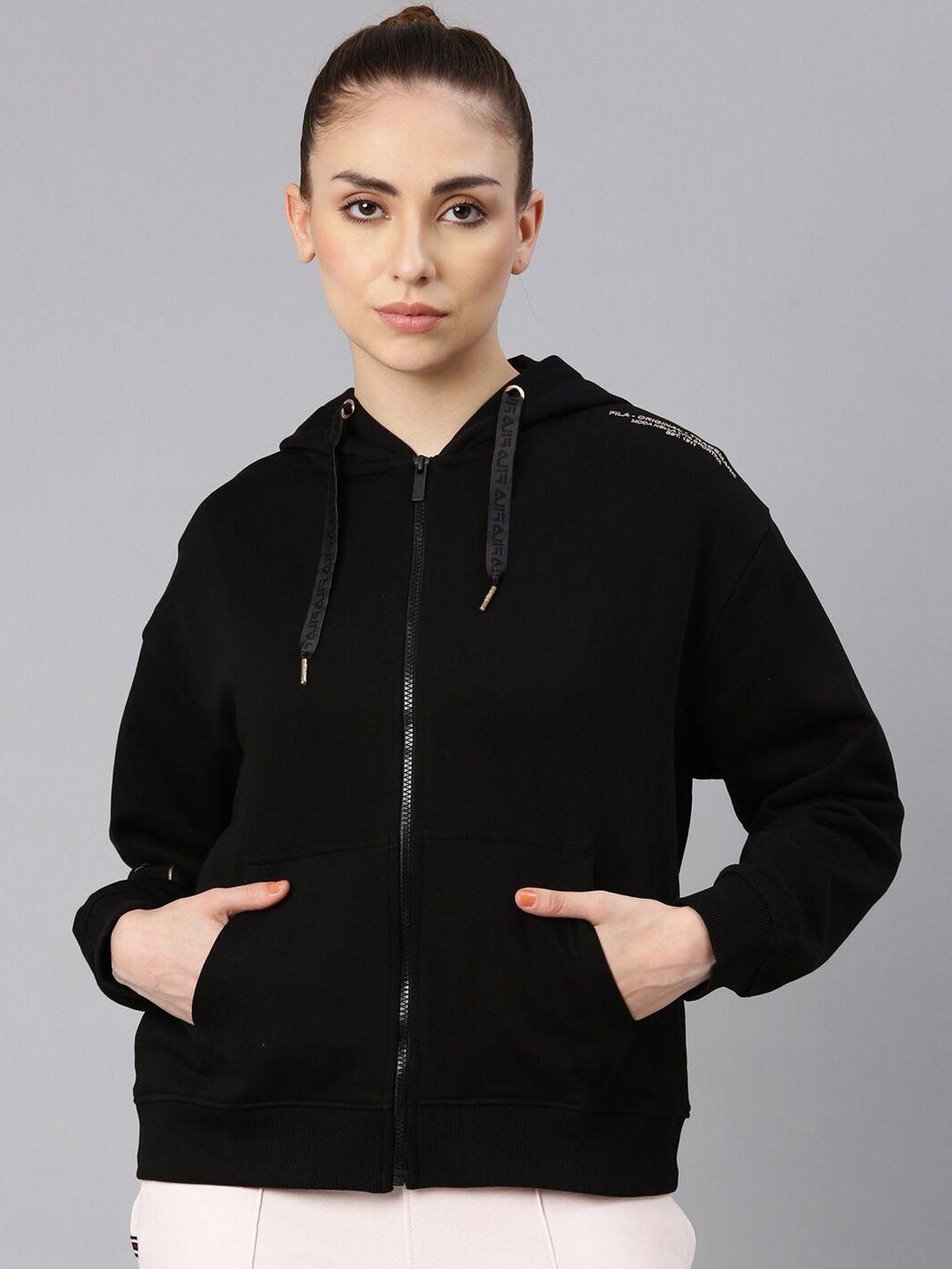 fila women black sweatshirt