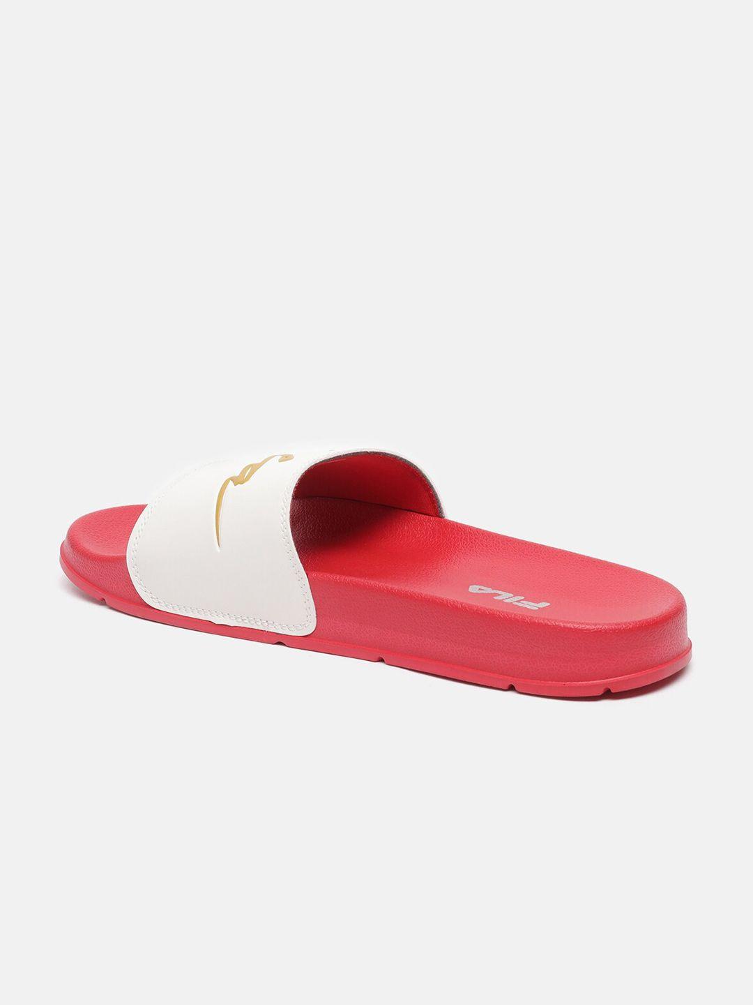 fila women colourblocked sliders