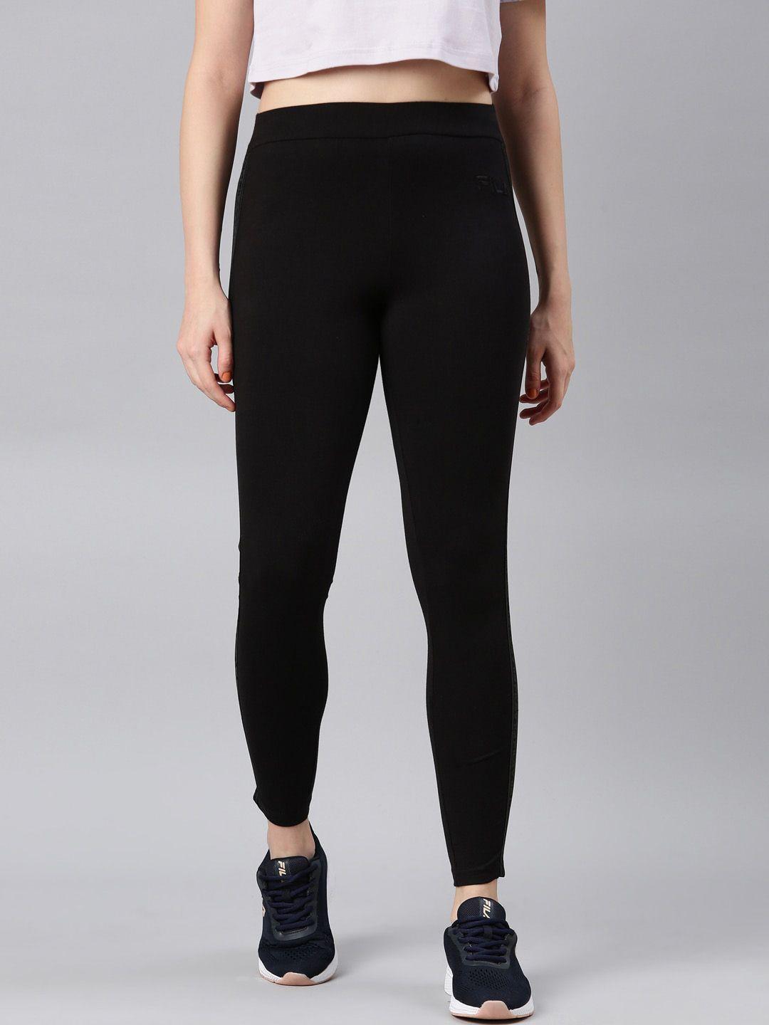 fila women high-rise side taping activewear tight