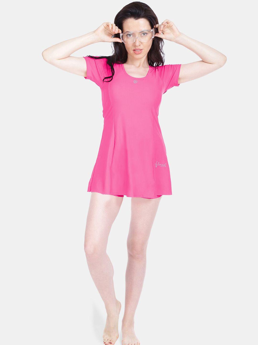 filmax originals round neck short sleeves swimming dress