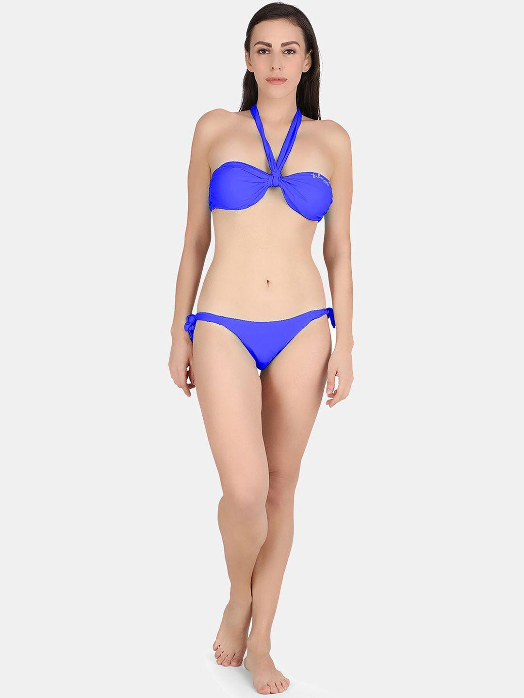 filmax originals two-piece mermaid style halter neck buster bikini swimming set
