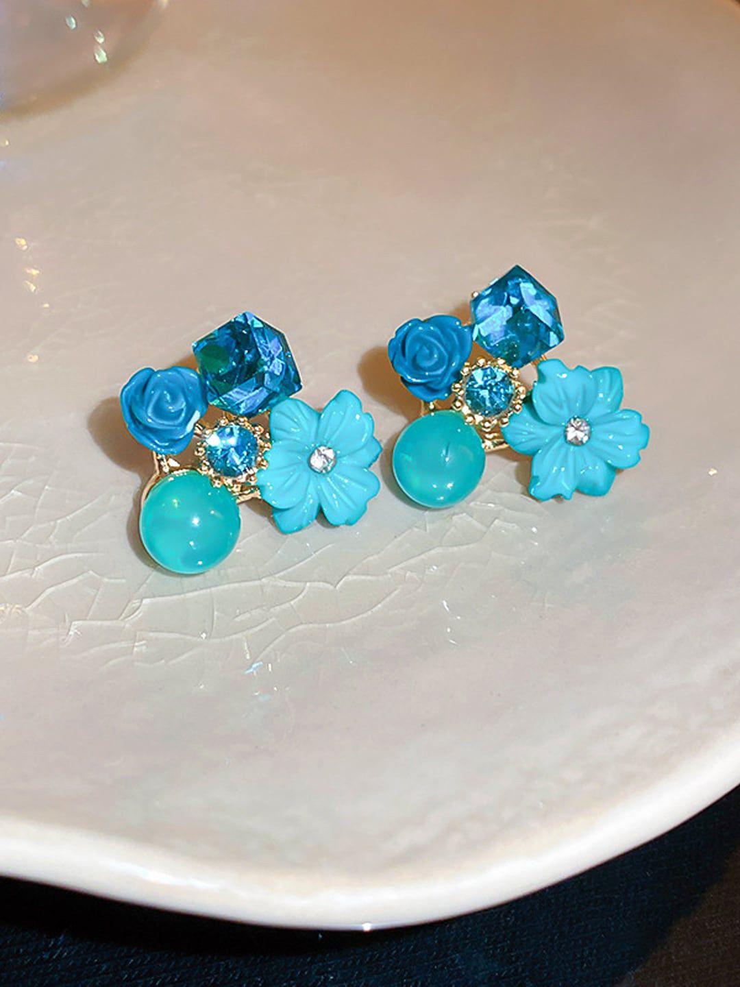 fimbul floral drop earrings