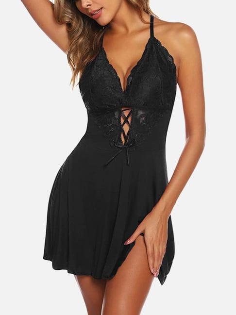 fims: fashion is my style black lace work babydoll