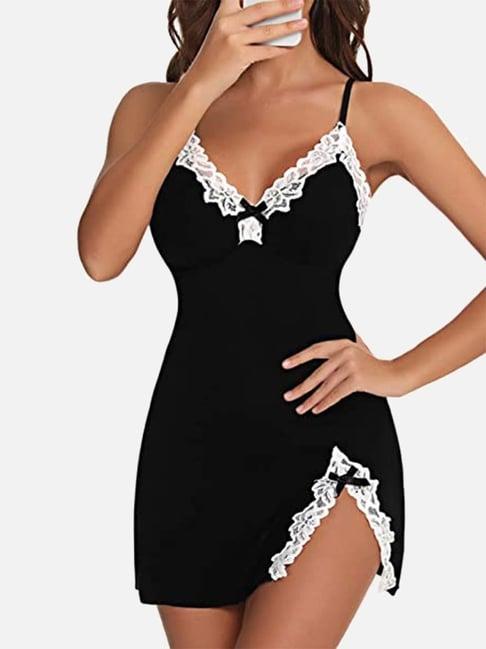 fims: fashion is my style black lace work babydoll