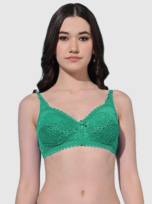 fims: fashion is my style green lace work bralette bra