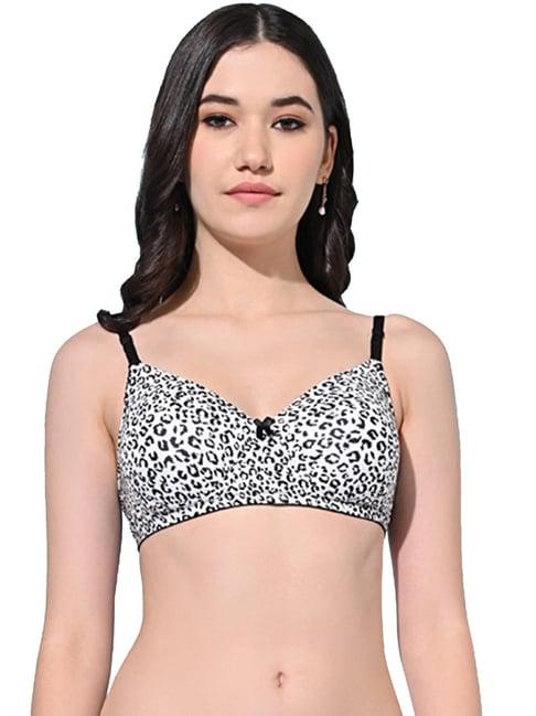 fims black printed bra