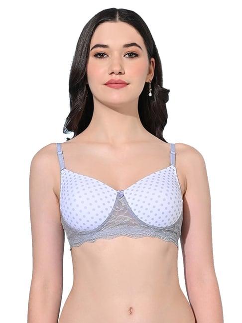 fims blue printed bra