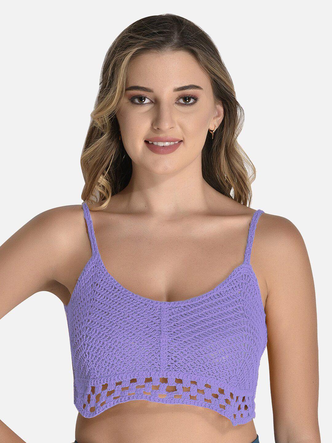 fims lace bralette cotton crop top